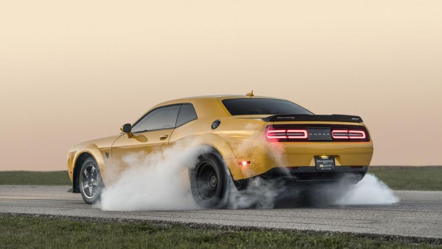  Dodge Challenger SRT Demon HPE1000 by Hennessey 2018 года  (фото 23 из 30)